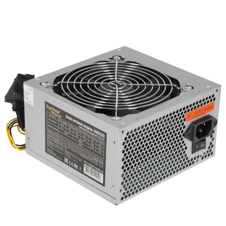 Блок питания ExeGate UNS350 (ES261566RUS), 350Вт, 120мм, серый