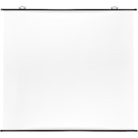 Экран Cactus 150x150см Map type CS-PSRM-150x150-BK 1:1 настенно-потолочный рулонный черный