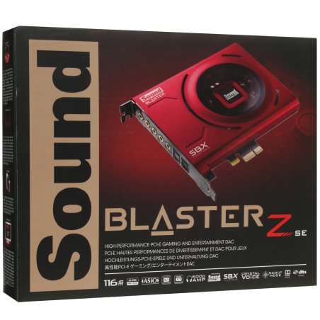 Звуковая карта Creative PCI-E Sound Blaster Z SE (Sound Core3D) 5.1 Ret