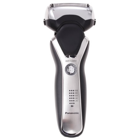 Электробритва сетчатая Panasonic ES-RT77-S520 реж.эл.:3 питан.:аккум. серебристый/черный