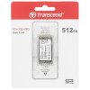 Накопитель SSD 512Gb Transcend MTE400S, 3D TLC NAND, M.2 2242,PCI-E 4x [ R/W - 2000/900 MB/s]