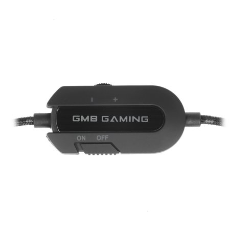 Гарнитура игровая Gembird MHS-G700U черный мембрана 53мм металический корпус