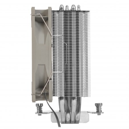 Кулер для процессора Thermalright Assassin Spirit 120 V2 серебристый/черный/серый (4-pin PWM, 154мм, Al/Cu, 4x6мм, 1x120мм, 66.17CFM, 25.6dBA, 1500RPM, S: 1851/1700/1200/115X, AM5/AM4)