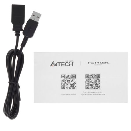Клавиатура беспроводная A4Tech Fstyler FBK30 белый USB