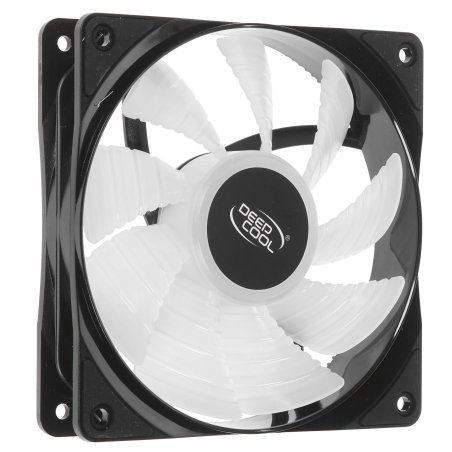 Вентилятор для корпуса DEEPCOOL RF120B черный, 120 мм, 1300 об/мин, 21.9 дБ, 3 pin