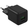 Сетевое зарядное устройство Rexant с двумя портами USB-A и Type-C, 25Вт GaN
