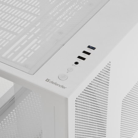 Компьютерный корпус Defender NovaCube белый, mATX, USB3.0, w/o fans