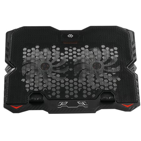 Подставка для ноутбука Digma D-NCP150-2 15.6"360x260x27мм 38дБ 2xUSB 2x 120ммFAN 650г металл/пластик черный