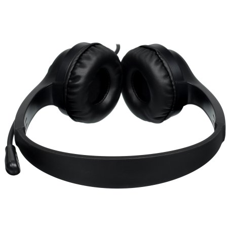 Наушники с микрофоном A4Tech HU-8 черный 2м накладные USB оголовье