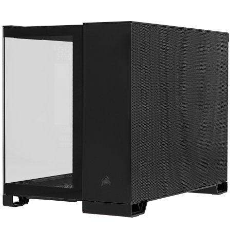 Компьютерный корпус без блока питания Case Corsair iCUE LINK 2500X RGb, Midi-Tower, TG, 2x120мм RGb, 2xUSB-A 3.2, 1xUSB 3.2 Type-C, mATX, mITX черный