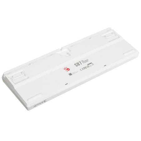 Клавиатура проводная A4Tech Bloody S87 Energy (S87 USB ENERGY WHITE) USB белый/желтый