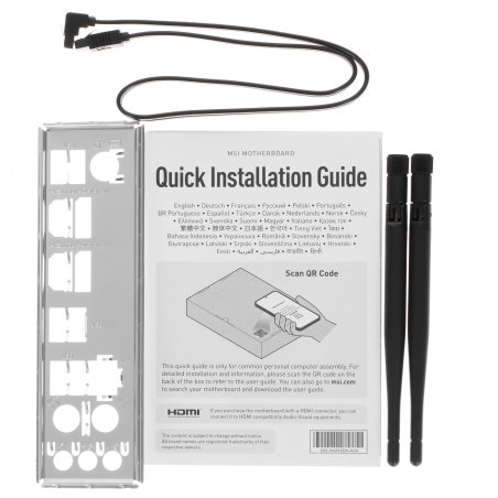 Материнская плата MSI PRO B760M-A WIFI DDR4, LGA 1700, Intel B760, 4xDDR4, 4xSATA, 2xM.2, 1xPCI-E 4.0 x16, 1xPCI-E 4.0 x4, 1xPCI-E x1, 2xHDMI, 2xDP, 1x 2.5Gb LAN, 2xUSB-A 2.0, 2xUSB-A 3.2 Gen 1, 2xUSB-A 3.2 Gen 2, 3x3.5 мм, 7.1, Micro-ATX