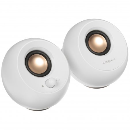 Колонки Creative Pebble SE чёрный, 2.0, 4.4 Вт, AUX