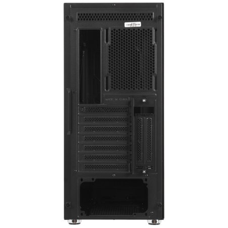 Компьютерный корпус Accord 3501 черный без БП ATX 2xUSB 2.0 1xUSB 3.0 1xUSB3.1 audio bott PSU