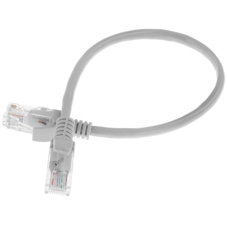 Коммутационный шнур ExeGate EX258663RUS Патч-корд UTP кат.5e, 0.3м ExeGate серый