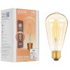 Лампа светодиодная филаментная Gauss Smart Home DIM E27 ST64 Golden 7 Вт 1/10/40