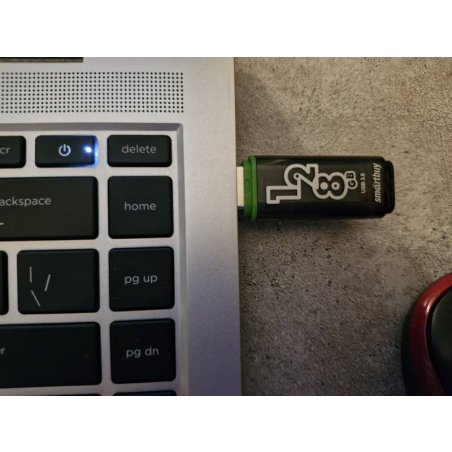 Флешка USB Smartbuy Glossy series Dark Blue (SB16GbGS-DB), 16Gb, USB 3.0, R/W 75/30, синий