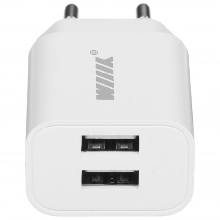Сетевое зарядное устройство Wiiix UNN-4-1-01-QC-W 18W 3A (QC) USB универсальное белый