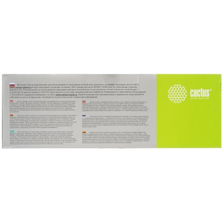 Картридж лазерный Cactus CS-C054C голубой (1200стр.) для Canon LBP 621Cw/623Cdw/641Cw/643Cdw