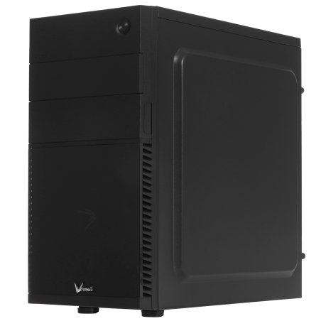 Компьютерный корпус Aerocool / Formula Cs-105, mATX, без БП, 187x361x355мм (ШxГxВ), USB 3.0 x1, USB 2.0 x1, металл 0,5мм, 120-мм вентилятор в комплекте, черный