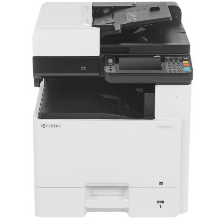 МФУ лазерное Kyocera Ecosys M8130cidn (1102P33NL0), А3, цветной, печ. до 30 стр/мин. (А4) до 15 стр/мин. (А3), скан. до50 стр/мин., 1200 x 1200 dpi (печать) 600x600dpi (скан.), USB, RJ-45, NFC, Air Print, Mopria