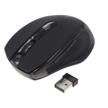 Мышь беспроводная Defender Ultra MM-315 черный, 1600 dpi, радиоканал, USB, кнопки - 6