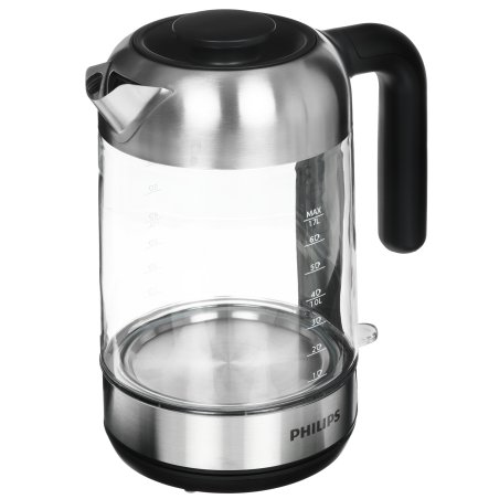 Чайник электрический Philips HD9339/80 1.7л. 2200Вт прозрачный (корпус: стекло)