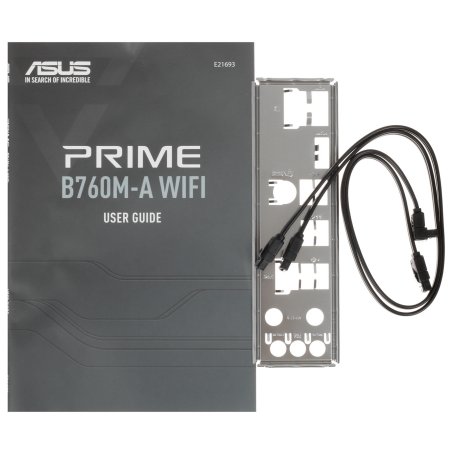 Материнская плата ASUS PRIME B760M-A WIFI D4, LGA 1700, Intel B760, 4xDDR4, 4xSATA, 2xM.2, 1xPCIe 4.0 x16, 1xPCIe 4.0 x4, 1xPCIe 4.0 x1, 2xHDMI, 1xDP, 1x 2.5Gb LAN, 2xUSB-A 3.2 Gen 2, 4xUSB-A 2.0, 3x3.5 мм, 7.1, mATX