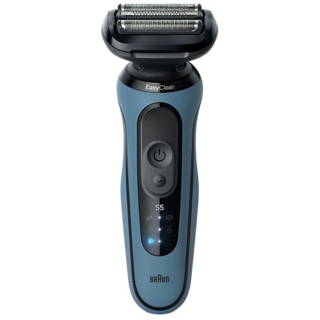 Электробритва Braun S5 52-A1650s c дорожным чехлом синий/черный насадки для тела/триммер для бороды тип 5762