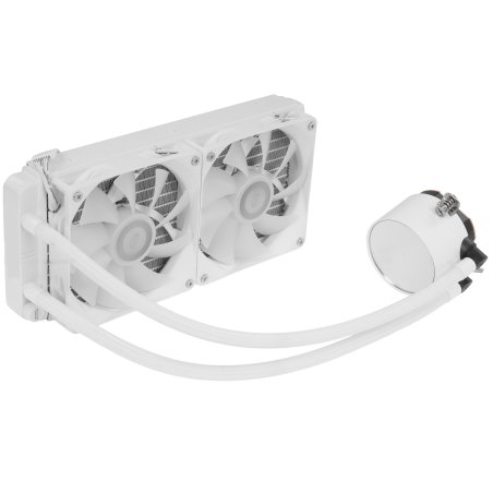 Система водяного охлаждения PcCooler DA240 BK ARGb Soc-AM5/AM4/1200/1700/1851 черный 4-pin Al+Cu 270W Ret (DA240-BKAWXX-GL)