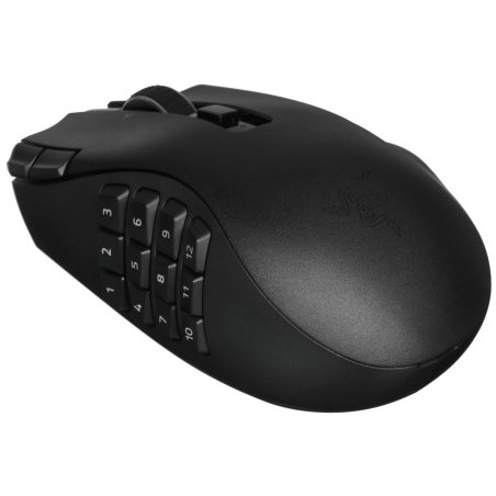 Мышь беспроводная Razer Naga V2 HyperSpeed черный, 30000 dpi, радиоканал, Bluetooth, USB, кнопки - 19
