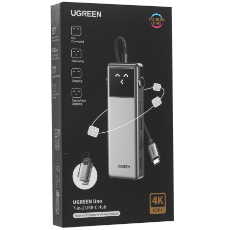 Док-станция Ugreen CM498 Space Gray (15531)