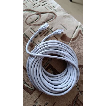 Патч-корд UTP Cablexpert PP6U-10M кат.6, 10м, литой, многожильный, серый