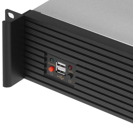 Серверный корпус ExeGate Pro EX281969RUS 2U420-06 <RM 19", высота 2U, глубина 420, БП 2U-600ADS, USB>