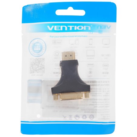 Адаптер-переходник Vention DVI 24+5 F/ HDMI 19M Двунаправленный
