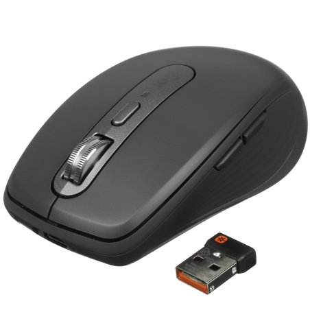 Мышь беспроводная Logitech MX Anywhere 2S графитовый, 4000 dpi, радиоканал, Bluetooth, USB, кнопки - 7