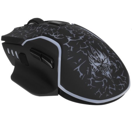 Мышь беспроводная Defender Oneshot GM-067 черный, 3200 dpi, радиоканал, USB, кнопки - 7