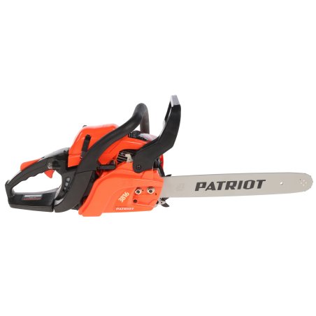 Бензопила PATRIOT PT3816 220105510 раб. объем 38сс, 2,0 л.с, шина 16", цепь 3/8" ; 0,050"/1,3мм ; 57 звеньев; облегченный запуск Easy Start;