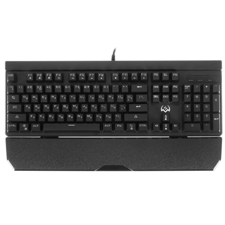 Клавиатура проводная игровая SVEN KB-G9500 (Outemu Blue switches, USB, 104кл, ПО, RGb-подсветка)