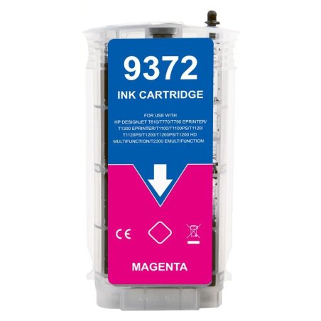 Картридж струйный G&G GG-C9372A пурпурный (130 мл) для HP Designjet T610, T770, T790eprinter, T1300eprinter, T1100, T1100PS, T1120, T1120PS, T1200, T1200PS, T1200HDMultifunction, T2300eMultifunction