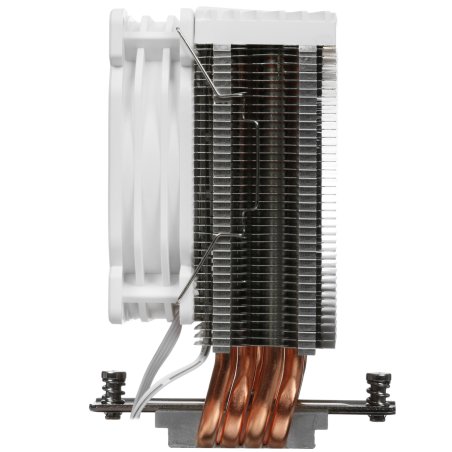 Кулер для процессора JONSBO CR-1400 EVO ARGb (180W, 4-pin PWM, 130мм, Al/Cu, 4x6мм, ARGb, 1x92мм, 38.2CFM, 33.8dBA, 2200RPM, S: 1700/1200/115X, AM4/AM5 белый)