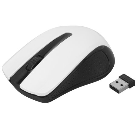 Мышь беспроводная оптическая Perfeo "TARGET", 3 кн, DPI 1000, USB, белый PF_A4773