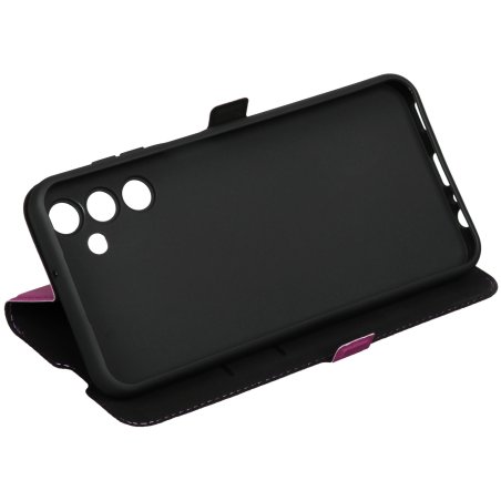 Чехол (флип-кейс) BoraSCO для Samsung Galaxy A15 Book Case фиолетовый