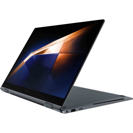 Ноутбук Samsung Galaxy Book 5 Pro 360 NP960 Core Ultra 7 256V 16Gb SSD512Gb Intel Arc 16" AMOLED Touch 2.8K (2880x1800) Windows 11 Home grey WiFi BT Cam (NP960QHA-KG1IN)