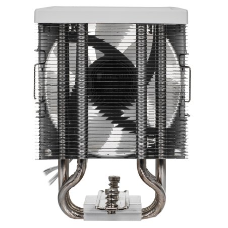 Кулер JONSBO CR-1400 Color White LGA1700/1200/115X/AM4 (24шт/кор, TDP 125W, PWM, 92мм Dynamic Multi-Color LED Fan, 4 тепловые трубки, белый, 4-pin) Retail