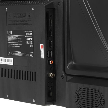 Телевизор LEFF 32" 32H680T черный DLED 1366x768 60Hz Smart Салют ТВ