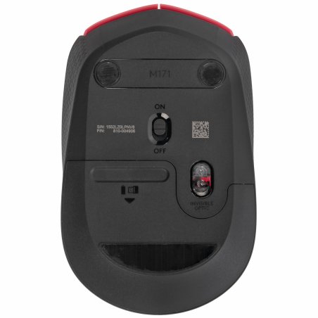 Мышь беспроводная Logitech M171 синий, 1000 dpi, радиоканал, USB, кнопки - 3