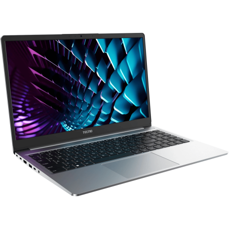 Ноутбук Tecno MegaBook K15SDA Ryzen 7 5825U 16Gb SSD 1Tb AMD Radeon Graphics 15.6" IPS FHD (1920x1080) Windows 11 Home grey WiFi BT Cam 6060mAh (71005000258)