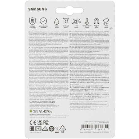 Карта памяти Samsung MICRO SDXC EVO+ 128Gb V10 W/A MB-MC128SA/EU