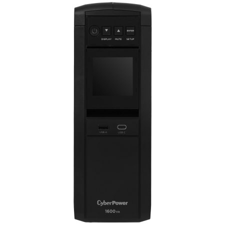 Источник бесперебойного питания Cyberpower CP1600EPFCLCD Line-Interactive 1600VA/100W USB/RS-232/RJ11/45 (6 EURO)